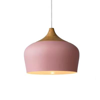 Candelabro de comedor nórdico, luces de techo colgantes, luces de techo empotradas led creativas, estudio de dormitorio, sala de estar, lámpara de barra de color Macaron, lámpara de araña de interior