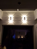 Lámpara Led decorativa de pared de mariposa doble y luz nocturna para interiores