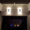 Lámpara Led decorativa de pared de mariposa doble y luz nocturna para interiores