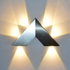 Lámpara de pared con forma de V de luz led decorativa y lámpara de pared moderna de fábrica de luz interior lámpara de pared de aluminio lámpara de pared led
