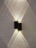 Lámpara de pared de escalera impermeable con luz LED decorativa y luz nocturna moderna para exteriores