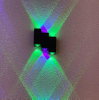 Lámpara de pared de escalera impermeable con luz LED decorativa y luz nocturna moderna para exteriores
