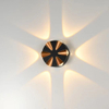 Lámpara de pared de jardín impermeable IP65 LED Lámpara de pared interior y exterior decorativa