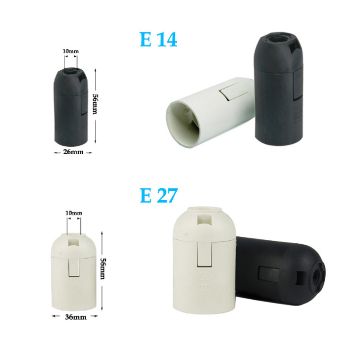 Cable de alimentación de 1,8 m con atenuador, interruptor de encendido y apagado, Clip de Metal E14 E27, Base de lámpara, soporte de lámpara colgante, Cable de enchufe para lámpara de roca salada