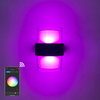 2023 lámpara de pared inteligente LED lámpara de pared inteligente IP65 impermeable colorida lámpara de pared decorativa de moda Tuya