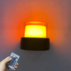 Lámpara Led decorativa, lámpara de pared impermeable redonda acrílica y luz nocturna para exteriores