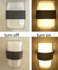 Lámpara de pared LED IP65, iluminación de jardín impermeable para exteriores, AC86-265 de aluminio, dormitorio interior, sala de estar, escaleras, pasillo, luz de pared