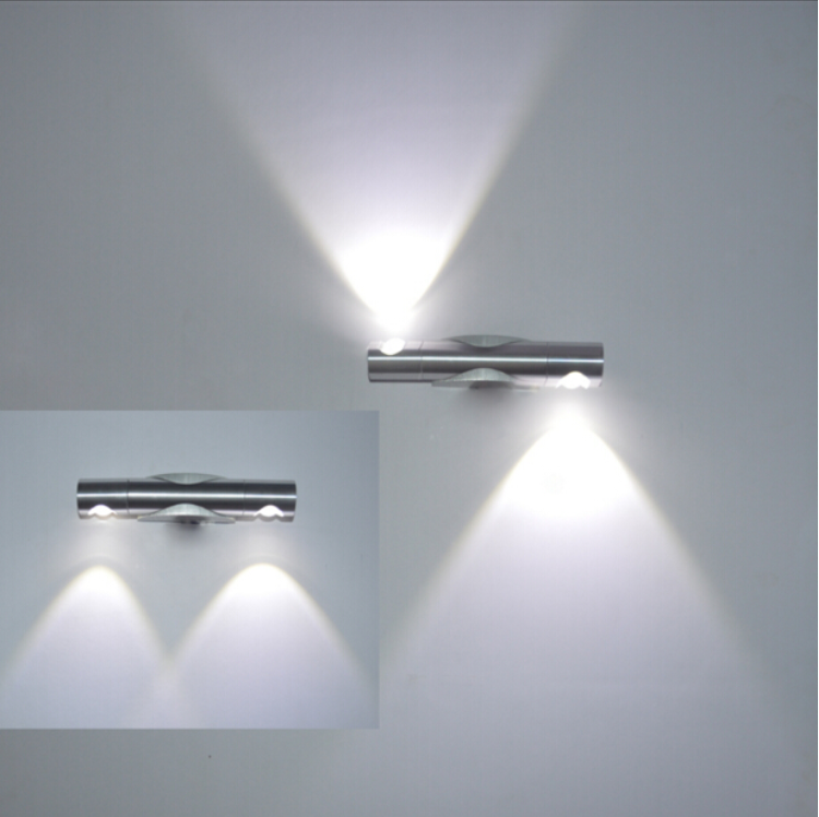 Aplique de pared moderno de 6 W, accesorios de iluminación de pared LED de rotación de 360 ​​grados, lámpara de pared de lectura/luz de iluminación de espejo de alto brillo