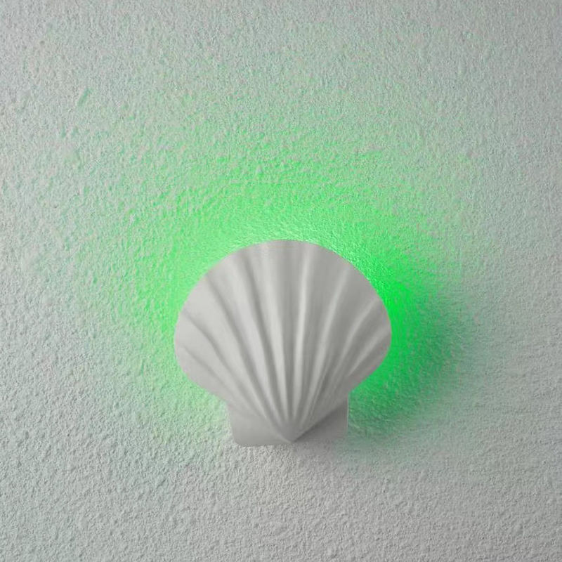 5W nueva lámpara impermeable IP65 LED moderna luz de pared Led exterior interior luz Loft jardín Shell lámpara
