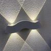 Lámpara de pared de 4W a prueba de agua IP65, lámpara de pared de salón Led Simple nórdica, iluminación de pasillo de Hotel, luz de arriba y abajo