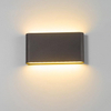 18W LED IP65 Iluminación exterior Lámpara de pared moderna Lámpara de pared LED impermeable para interiores Luz de sala de estar Luz de pared led cuadrada
