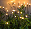 lámpara solar al aire libre luces solares de pared al aire libre luces de pared solares Vacaciones de Navidad Parque al aire libre Resort Decoración Tela Led luz de decoración de patio de navidad
