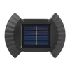 Lámpara solar 8LED IP65, lámpara impermeable para exteriores, lámpara de pared para patio para decoración de jardín y villa