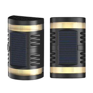 Luz solar al aire libre lámparas solares luces solares led al aire libre Luz solar de pared Jardín al aire libre Luz decorativa para el hogar Lámparas solares led impermeables Lámpara decorativa para patio de parque IP65