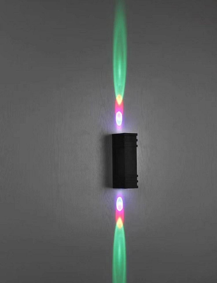 Lámpara de pared LED montada en la pared de alta calidad, lámpara de jardín impermeable para exteriores IP65, decoración de hotel con precio de fábrica