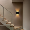 4W minimalista moderno al aire libre interior Hotel pasillo puerta patio escalera porche LED impermeable Luna lámpara de pared