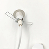 Portalámparas colgante europeo con enchufe de base E14 con interruptor de encendido y apagado enchufe de la UE extensión de cable vintage E27 a 2 enchufe de 3 pines us au