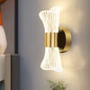 Lámpara de pared acrílica moderna minimalista para sala de estar, dormitorio, cabecera, pasillo, Fondo, luz de pared, iluminación interior, soporte de luz