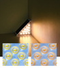 Luz de pared solar para exteriores, luces de pared LED impermeables para patio, calle, paisaje, jardín, lámpara de decoración, lámpara de pared solar para exteriores