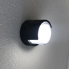 Nueva lámpara de pared acrílica impermeable, luz cálida redonda, luz fría RGB con controlador, decoración, luz de pared moderna