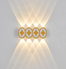 Lámpara LED de pared larga IP65 para exteriores, resistente al agua, luz de valla de jardín, luz de pared interior Simple para decoración del hogar, dormitorio, pasillo