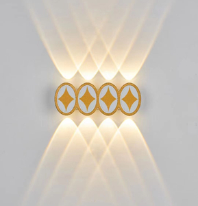 Lámpara LED de pared larga IP65 para exteriores, resistente al agua, luz de valla de jardín, luz de pared interior Simple para decoración del hogar, dormitorio, pasillo