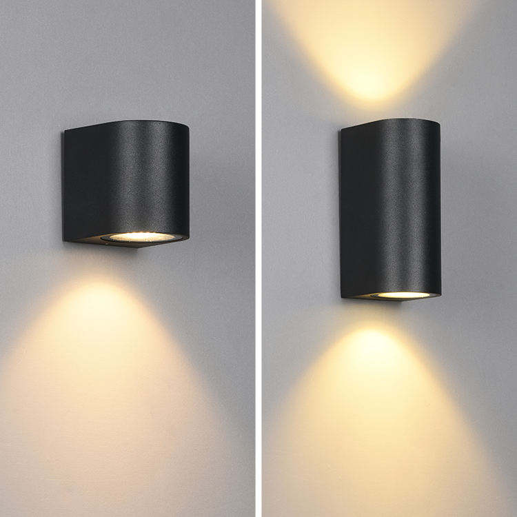 Montaje a prueba de agua Up Down Garden Aplique de luz exterior Gran exterior Montado en la pared Led