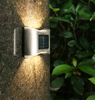 Nueva lámpara solar 6LED IP65 Lámpara impermeable al aire libre Lámpara de pared del patio para la decoración de la villa del jardín