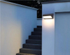 Lámpara LED de pared para exteriores de 12W, luz de pared led resistente al agua, luz simple para pasillo, escaleras, patio, luz de pared para balcón, súper brillante