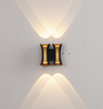 Lámparas de pared de vidrio para jardín, accesorio de iluminación Exterior para exteriores, Retro IP65, LED impermeable para casa, porche, pasillo, puerta de entrada y Patio