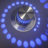 Lámpara de pared rgb de buena calidad, decoración de techo interior de 3w, luz de pared led integrada en stock con barra KTV de dormitorio interior