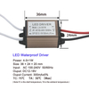 Transformador de luz LED de 4-5W, adaptador de fuente de alimentación, entrada AC85 - 265V DC12-18V, corriente constante 300mA para tira LED 5050/3528