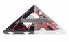 Lámpara de pared triangular de 5W hacia arriba y hacia abajo para escaleras de dormitorio, aplique de iluminación para interiores, iluminación de 220V hacia arriba y hacia abajo, estilo europeo, Año Nuevo