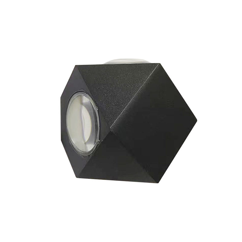 12W COB Chips Lámpara de pared Impermeable Alto brillo Lámpara decorativa para exteriores