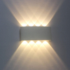 Precio de fábrica barato Ip65 impermeable pared luz negro Led lámpara baño aplique para 100% seguridad