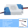 controlador led controlador led regulable controlador led regulable 3W 5W 7W 8-10W 15W 15-24W Fuente de alimentación Adaptador de controlador LED Transformador 300mA Para LED Downlight 85-265V
