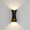 Lámpara de pared de jardín IP65 Luz de pared LED impermeable para exteriores 10W AC 110V 220V Iluminación hacia arriba y hacia abajo Aparece un ambiente de color blanco