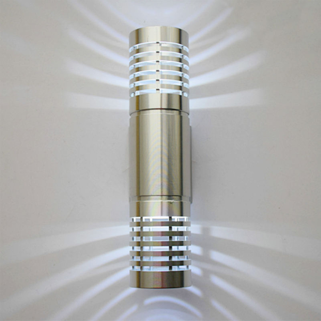Lámpara de pared LED interior para accesorios de hotel hacia arriba y hacia abajo con escalera de alto rendimiento Luces de pared interior para restaurante hacia arriba y hacia abajo