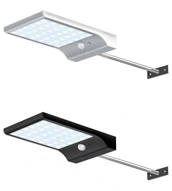 Luz LED COB Solar para exteriores, luz de pared con Sensor de movimiento, lámpara impermeable para jardín, focos, camino de emergencia, lámpara de seguridad para la calle