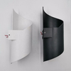 12W Forma de curva Fácil instalación Luz montada en la pared Ktv Villa Decoración Patio Balcón Piazza Gate Escalera Lámparas de pared