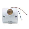 Sensor de movimiento infrarrojo E27 PIR, soporte de lámpara de luz LED, Base de ajuste luminoso, interruptor de Sensor de movimiento PIR, toma de soporte de luz