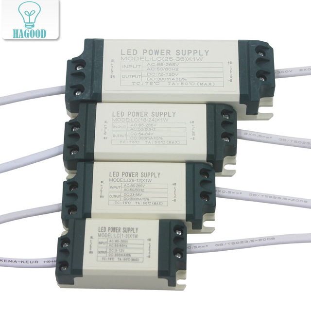 Productos más vendidos 4-7W led driver 25-36W 18-24W