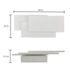 Nueva luz de pared led de hotel moderna de 12 W para dormitorio, sala de estar, mesita de noche, decoración interior, tocador moderno negro, se vende bien electrónico