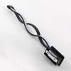 Moderno negro blanco ondulado 16W Lámpara de pared Accesorio Acrílico Montado Hotel Baño Iluminación Mesita de noche Aplique Wandlamp luz de pared