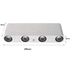 Lámpara de pared Hagood arriba y abajo, lámpara de pared Led de 8W para habitación interior, oficina, Hotel, productos de Color Diy, lámpara de pared impermeable