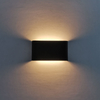 2.4G Atenuación de tres colores con control remoto Wandlamp Iluminación hacia arriba y hacia abajo para habitaciones de hotel en interiores con lámpara de pared