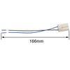 Base de lámpara LED G9 de alta calidad 250V 2A 18cm Zócalo de cerámica Tipo G9 Portalámparas halógeno para bombilla LED G9