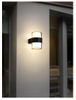 LED Innovador 2.4G Control remoto inteligente Temperatura de tres colores 3 modos Colores Lámpara de pared impermeable IP65 Arriba y abajo