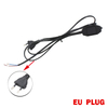 Cable de atenuación de luz, enchufe de conmutación de luz, interruptor de botón de atenuación de alimentación, Cable de línea de 1,8 m, lámpara LED, modelo de enchufe europeo y estadounidense