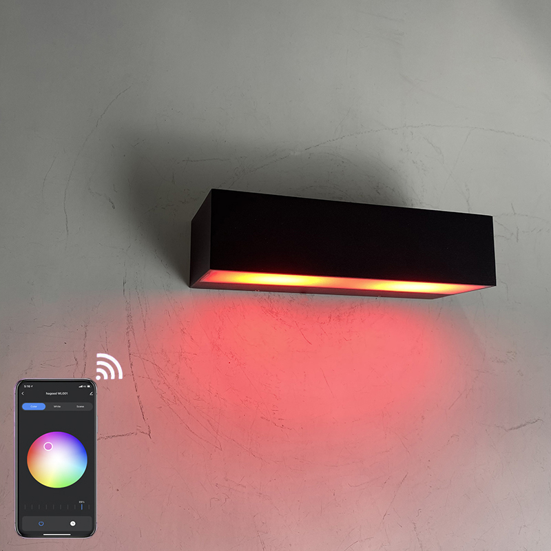 Lámpara de pared inteligente